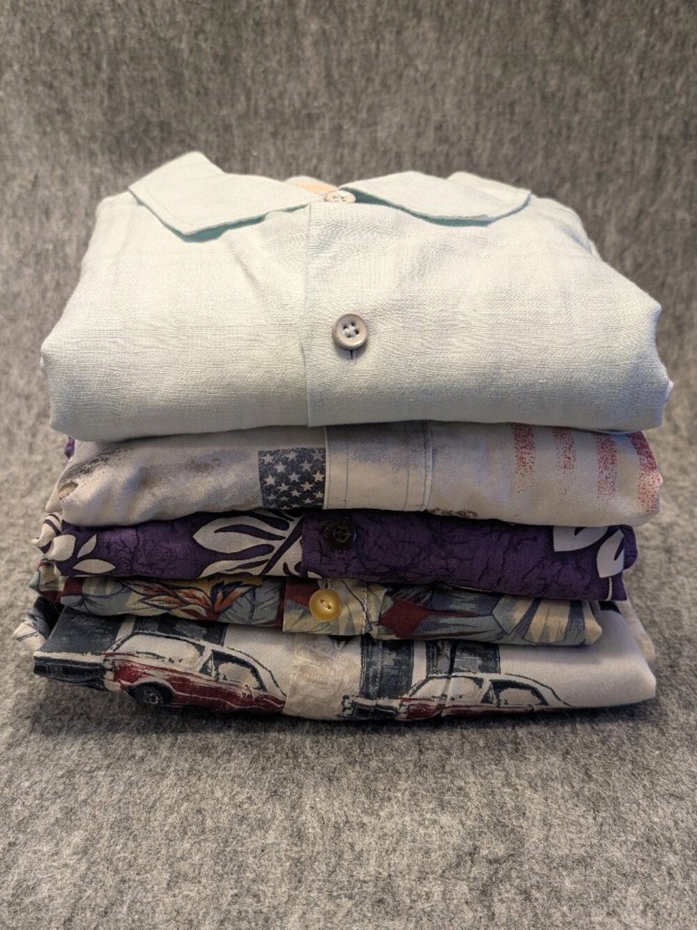 Mens Tropical Resort Shirt Bundle Tommy Bahama 5 piece Lot Size M